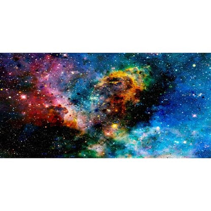 24x12 inches Galaxy Aquarium Background Stars Universe Fish Tank Backdrop | AWERT Cloud Colorful Cosmic Mystery Space Terrarium Background - size: 24x12in/60x30cm