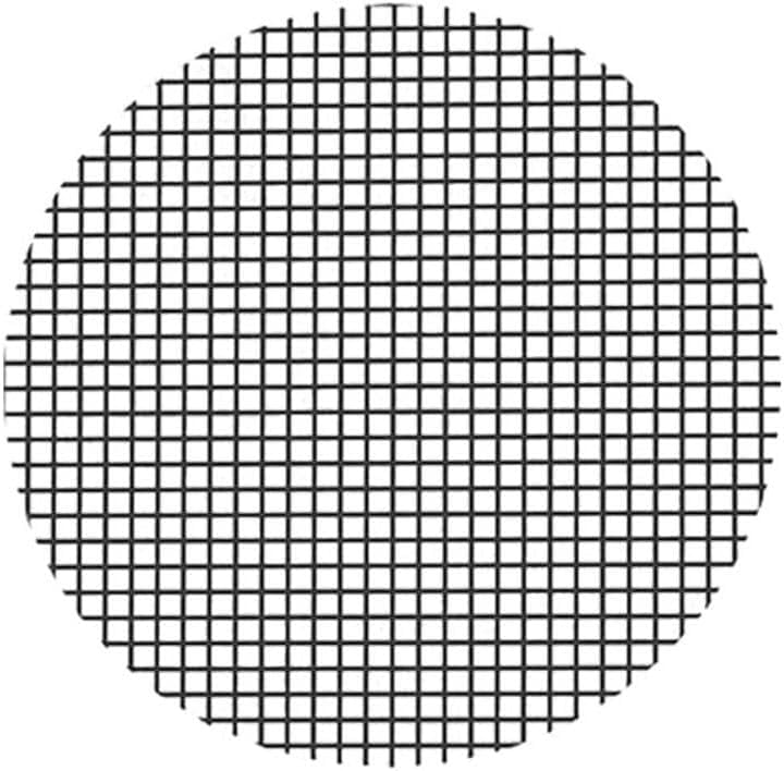 100Pcs Black Round Mesh for Plant Pot,Plant Pot Hole Meshs Pad Bonsai Meshs Flower Pot Drainage Mesh Drainage Hole Screens Bonsai Pot Bottom Grid Mat(2.5cm) Garden Pots