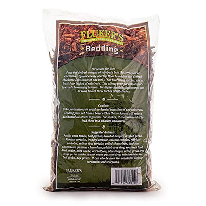 Fluker's Premium Tropical Cypress Bedding for Reptiles, 10 Pound (Pack of 1) - size: 5-Quart
