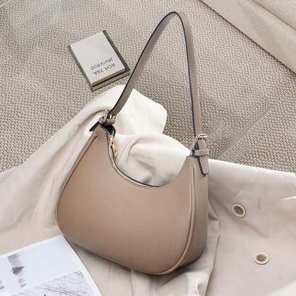 Small Tote Shoulder Bags Purses for Women Retro Classic Crossbody Bags Cute Clutch Purse and Handbag - color: 0-4-khaki