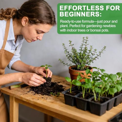 Organic Seed Starter Soil and Potting Mix 1qt ，100% Natural,Promotes Rapid Rooting & Germination - color: Sendling Soil, size: 1QT