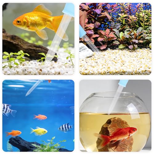 Aquarium Cleaning Tools Kit, Includes 4 Double Sided Sponge Scrubbers 2 Suction Cleaner Brushes & Water Pump Brush for Fish Tank Cleaning & Maintenance - style: 7pcs Cleaning Tools Kit