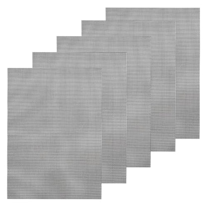 5 Pack Mesh Screen, Terrarium Plastic Mesh Sheet Used for Indoor and Outdoor Potted Plant Drainage and Soil Leakage Prevention