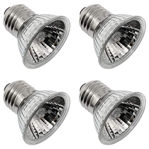 Sun Lamp 4PCS 120V 50W UVA UVB Sun Heat Lamp Bulb Full Spectrum Sun Light Lamp for Turtle Snake Reptile