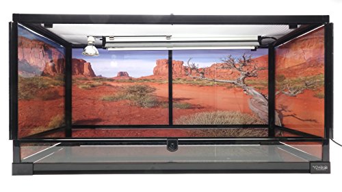 Carolina Custom Cages, 36Lx18Wx18H Large Terrarium; Easy Assembly - size: 36Lx18Wx18H