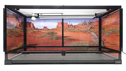Carolina Custom Cages, 36Lx18Wx18H Large Terrarium; Easy Assembly - size: 36Lx18Wx18H