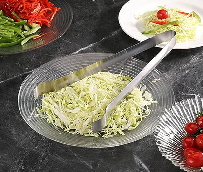New Star Foodservice 42283 Restaurant-Grade Pom Tong, Stainless Steel, 12 inch, Set of 6, Silver - size: 12-Inch - 6 Pack