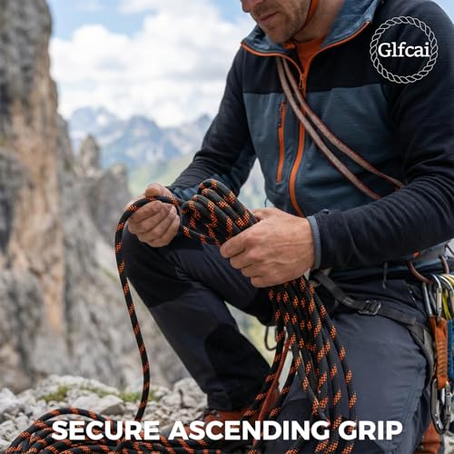 1/2 Inch Arborist Rigging Rope (150 Ft) | 9,000 lbs MBS Double Braid Polyester Bull Rope | ASTM F2116 Certified Static Line for Tree Removal, Heavy Limb Lowering & Utility Hoisting - Blue - size: 1/2IN x 150 FT, style: Blue Fluorescent Green