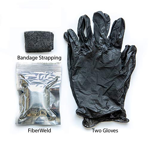 J-B Weld 38237 FiberWeld 2 in. W x 36 in. L Automotive Repair Cast Kit, Black
