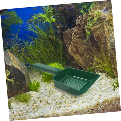 Aquarium Cleaning Tool Fish Tank Sand Shovel Multi-Function Reptile Poop Scooper Large Handheld