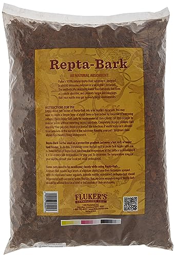 Fluker's Repta-Bark All Natural Bedding, 8,Quart - size: 8 Quart