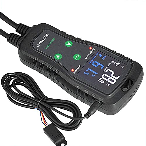 DIGITEN DHTC1011 Humidity and Temperature Controller Plug-in Thermostat Humidistat Outlet Humidity Controller Greenhouse Thermostat Cooling Heating Humidifier Dehumidifier - style: Temperature & Humidity Controller