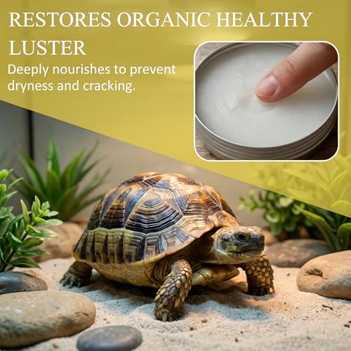 Reptile Shell Care Balm, 3.5 Oz Tortoise Lizard Turtle Shell Moisturizer