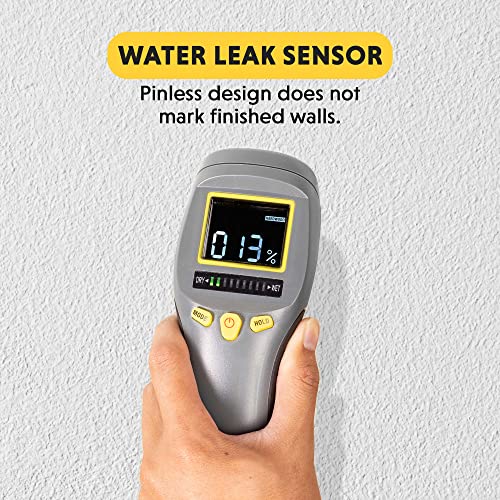 General Tools LCD Moisture Meter #MM8 - Leak and Humidity Detector - Pinless and Non-Invasive - size: MM8