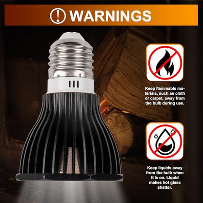 UVB Reptile Light Bulb 10.0, 5W LED High Intensity UV Replacement Lamp Bulbs for Desert Reptiles Bearded Dragons Lizard Tortoise Iguanas Chameleons Snake - 1 Pack - size: UVB 10.0