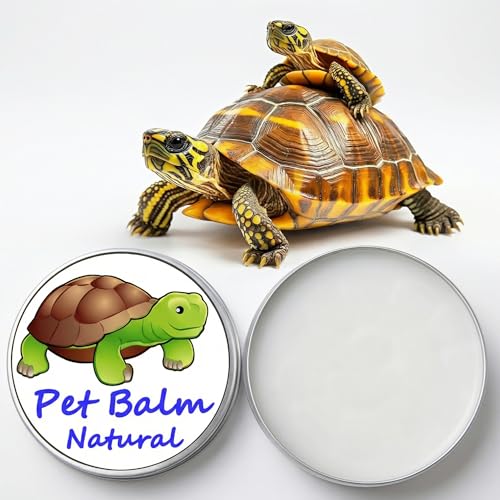 KR. LIF Tortoise Shell Balm Conditioner for Sulcata & Russian Tortoise – Turtle Shell Moisturizer Protector for Reptile Dry Skin Care 2.6 Oz