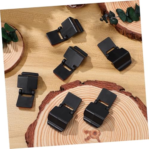 Kichvoe 6pcs Reptile Terrarium Buckle Lock Clips for Glass Turtle Feeding Tank Easy Install Escape Locks for Tropical Amphibian and Insect Boxes Lightweight Secure Latches for Breeding