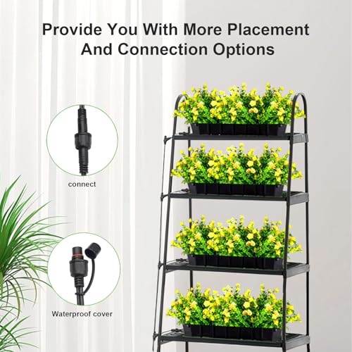 10"x20" 4in1 Seedling Heat Mat for Seed Starting and Germination | Durable Waterproof Hydroponic Heating Pad with ETL Certified for Indoor Plant Gardening and Cutting, Brewing and Greenhouse - style: 4in1-4PK-20" x 10"- Heat Mat