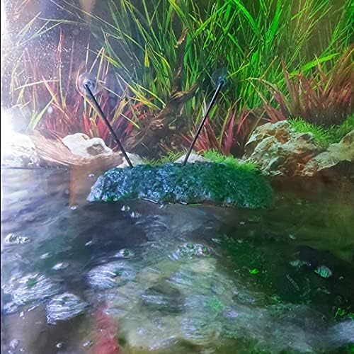 Minidiva Turtle Floating Platform, Floating Turtle Dock Rectangular Turtle Dock Polyurethane Foam Aquarium Floating Decorative Deck Climbing Brazilian Turtle (Large) - size: Large