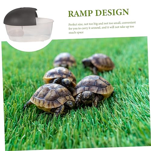 Household Turtle Tank Basking Platform Reptile Habitat Ramp Design for Easy Cleaning and Tortoise Observation Aquarium for Turtle Raising