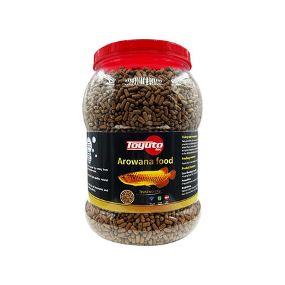 High Protein Floating Sticks Fish pellets for Arowana,Oscars,Flower Horns,Red Parrots Arowana pellets,1kg (2.2lb)