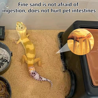 BNOSDM Reptile Sand,2.2lb Bearded Dragons Sands Substrate Bedding,Lizard Yellow Desert Blend Sands for Snakes Geckos Tortoises Turtle Tarantula - color: Yellow - 2.2Ib