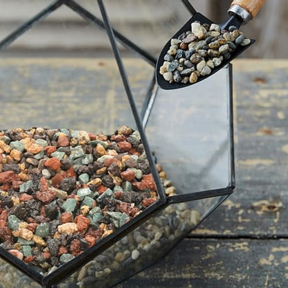 TOPZEA 12lb Mix Lava Rocks Pebbles for Plant, Potting Soil Decorative Landscaping Gritty Pumice, Volcanic Stone Gravel for Bonsai Succulent Cactus, Vase Filler, Fairy Gardening, Top Dressing
