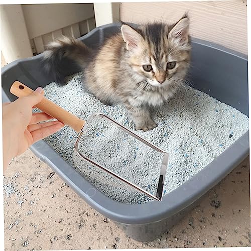 Reptile Litter Scoop and Handle Ergonomic Design for Easy Cleanup of Reptile Waste for Pets