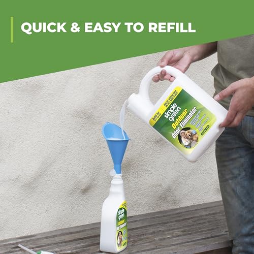 Simple Green Outdoor Odor Eliminator for Pets, Dogs, Ideal for Artificial Grass & Patio (32 oz Hose End Sprayer) - size: 32 Fl Oz (Pack of 1)