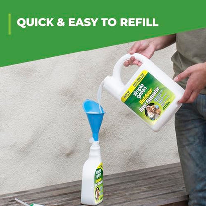 Simple Green Outdoor Odor Eliminator for Pets, Dogs, Ideal for Artificial Grass & Patio (32 oz Hose End Sprayer) - size: 32 Fl Oz (Pack of 1)