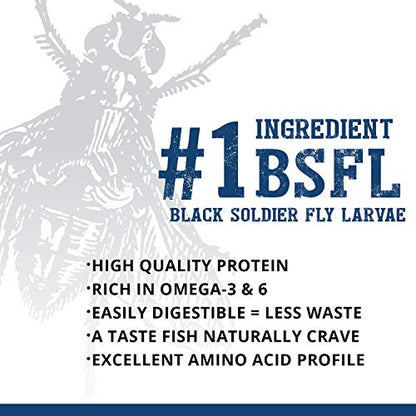 Fluval Bug Bites Tropical Fish Food, Large Granules for Medium to Large Sized Fish, 1.59 oz., A6578 - size: 1.6 Ounce (Pack of 1)
