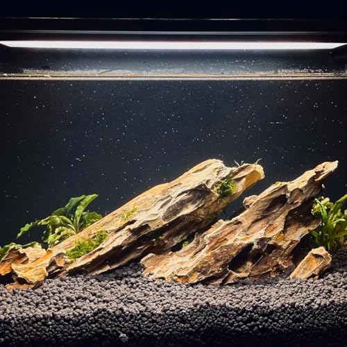Aquarium Rocks Dragon Stone Natural Hardscape Stone for Aquariums, Fish Tanks, Bonsai, Terrariums, Wargaming Dioramas, Indoor or Outdoor Gardens-5lb(2-6 Inch) - size: 5Lb (2-6 inch)