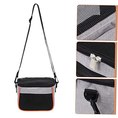 DOITOOL Lightweight Hamster Travel Backpack Guinea Pig Carrier Oxford Cloth for Outdoor