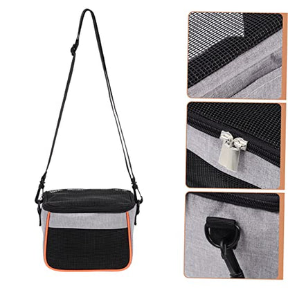 DOITOOL Lightweight Hamster Travel Backpack Guinea Pig Carrier Oxford Cloth for Outdoor