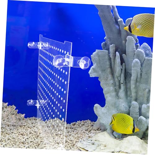 Toddmomy Aquarium Isolation Board Acrylic Divider for Fish Tank Partition Shrimp Reptiles