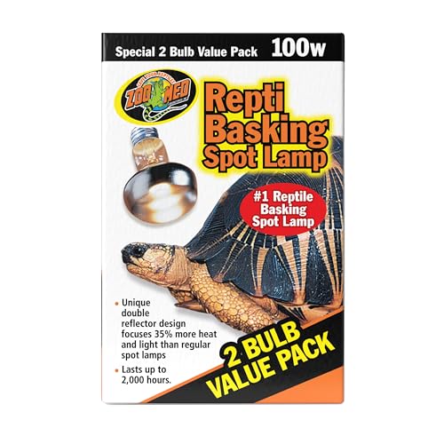 Zoo Med - Bulb BASKING SPOT 100W Value 2pk- Pack of 3.