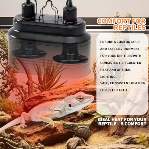 150W Reptile Heat Lamp(2 Packs)-Ceramic Heat Emitter for Reptiles Amphibian Pet Brooders Chicken Incubation, and Terrariums Turtle Lizard Bearded Dragon Snake E26 - size: 85-150W