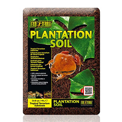 Exo Terra Plantation Soil, 3.6-Quart - size: 3.6 Quarts