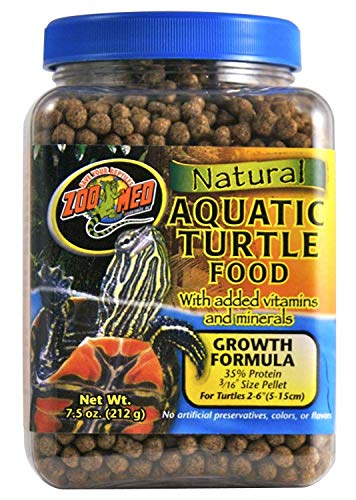Natural Aquatic Turtle Food With Growth Formula pack of 2