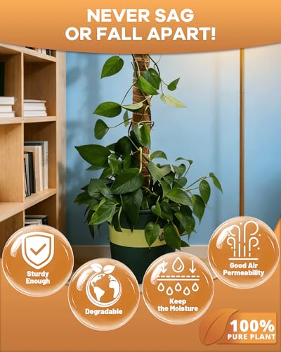 Coco Liners for Planters - 16" x 120" Thick Coconut Fiber, Pre-Drained Planter Liner, Reptile Bedding & Garden Mat | 100% Natural & Biodegradable Coconut Coir for Plants - size: 16 inches x 120 inches