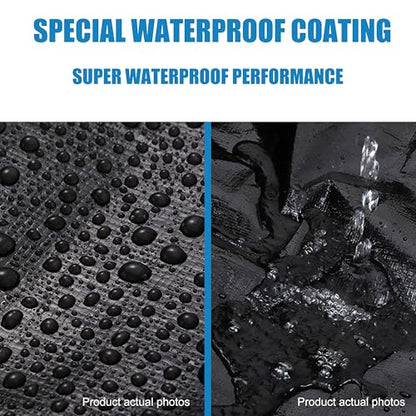 Rectangular Pool Liner Pad for Rectangular Abover Ground Swimming Pool, Heavy Duty Waterproof 200g/㎡ PE Material Rectangular Pool Liner, Prevent Punctures at the Bottom of the Pool (13.8x7.7FT) - size: 13.8x7.7FT