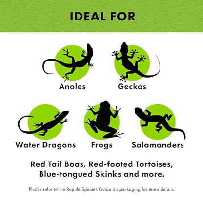 Zilla Pet Reptile Terrarium Substrate Bedding, Jungle Mix, for Frogs, Rainforest Geckos, Toads and Snakes, 8 Quart | For Frogs, Rainforest Geckos, Toads and Snakes - size: 8 Quarts (Pack of 1)
