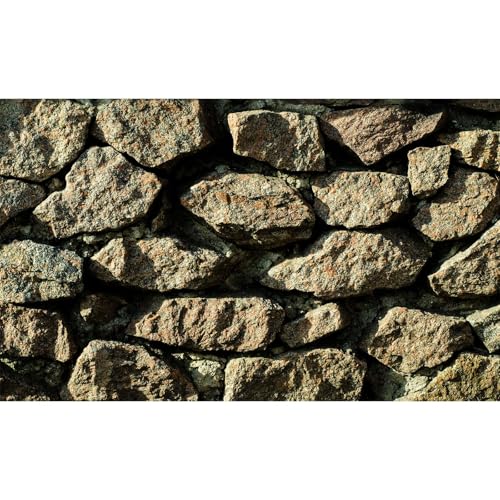 Stone Aquarium Background Natural Rock Fish Tank Background Rocky Glass Terrarium Background Stone Rock Reptile Habitat Background Poster Stone Wall with Sunray Aquarium Background 24x12in - color: Coper Brown, size: 24(W)x12(H)inches/ 60(W)*30cm(H)