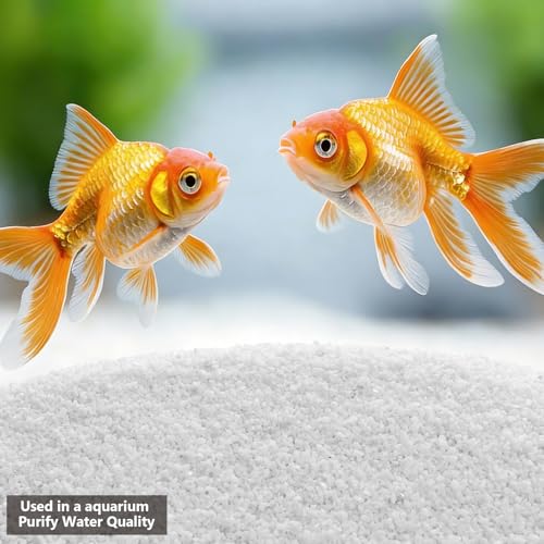 10-20 Mesh White Aquarium Sand, Boniosz 2.4lb Fish Tank Sand Potting Sand Soil for Plants, Aquariums, Terrariums, Bonsai Succulent Cactus, Gardening Landscape - color: 10-20 Mesh White Aquarium Sand, size: 2.4lb