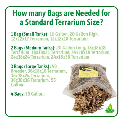 Josh's Frogs Chilean Sphagnum Moss (100g Bag)