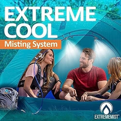 Portable Mist System 16ft Wireless Outdoor Cooling Kit - color: 4 Mist Nozzles