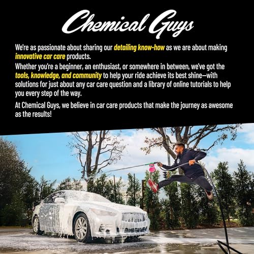Chemical Guys, Heavy Duty Spray Bottle & Trigger Sprayer, 16 oz, 3 Pack | Chemical-resistant Viton-seal bottles with adjustable mist-to-stream nozzles for cleaners and degreasers, three pack - size: 16ounce(3pack)