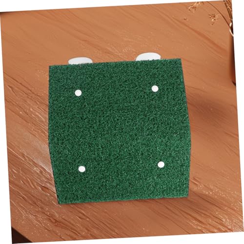 HANABASS 2pcs Plastic Turtle Basking Platform Cup Realistic Grass Terrarium Accessory for Reptiles Aquatic Pets and Turtles and Easy to Clean