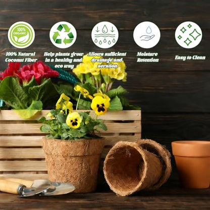 2 Rolls Coconut Fiber Liners for Planters 16x118 Natural Coco Coir Roll | Coco Fiber Pad for Hanging Flower Planters Baskets DIY Moss Pole Garden Decoration, Animal pet pad, Reptile Carpet, Snow Mat