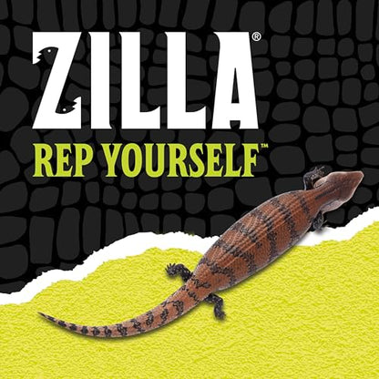 Zilla Terraced Dish, Reptile Feeding Dish, Stable and Spill-Resistant, Ideal for Geckos, Skinks, Snakes and Lizards, Medium - size: Medium